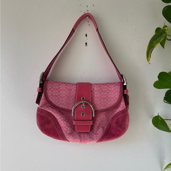 Coach Handbags - Rare!! Pink coach bag!